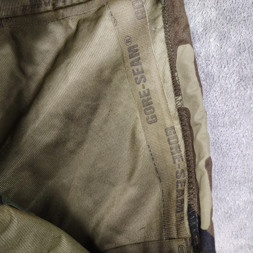US Military Pants Men Large Short Woodland Rain Pants Gore Extended Cold Weather